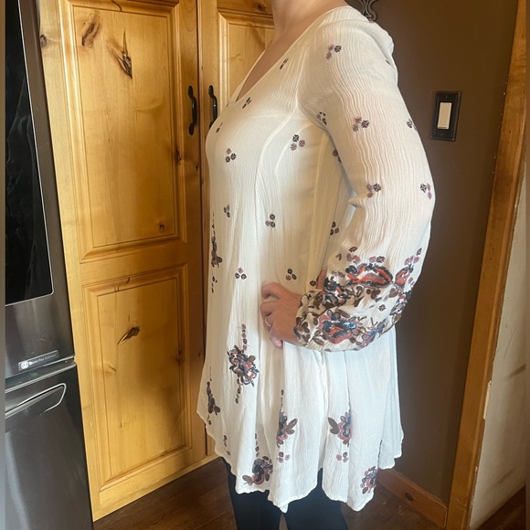 Free People Oxford Embroidered Mini Dress - Picture 5 of 9